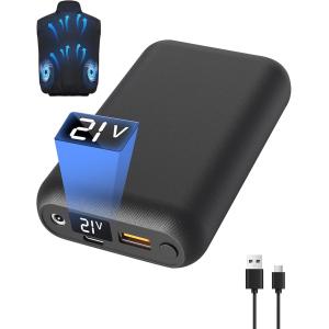 空調ファン+大容量バッテリー☆冷房室並みの涼しさ☆ 作業服ファン 2個