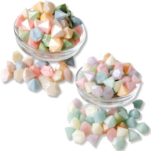 宝石ワックスシリーズシーリング パール ラメ((5)宝石パール＆ラメ15色180粒,  幅:約1cm...