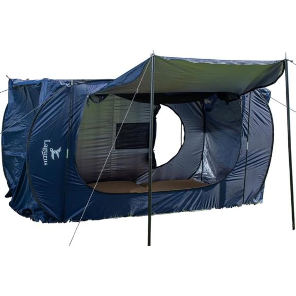 オリジナルブランド30秒で設営・撤去可能な防災用・アウトドア用2wayマルチテントFreely Re...