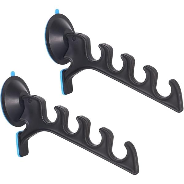 釣り竿ホルダー(ブラック,  22cm x 12cm)