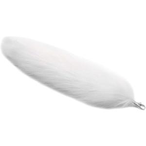 動物のふわふわ尻尾 ギャル しっぽ キーホルダー ファー コスプレ 狐 お尻 チャーム フォックステ...