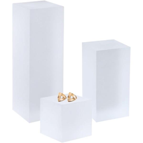 Uccellino フロスト アクリルキューブ マット素材 アクリルブロック 半透明 ディスプレイ ...