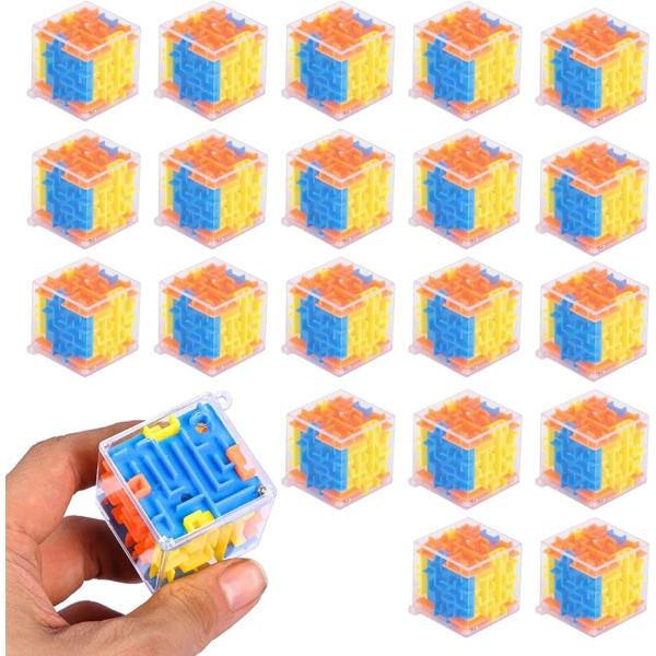 立体迷路 ミニキューブ 3D迷路 立体パズル おもちゃ 景品 キーホルダー 縁日