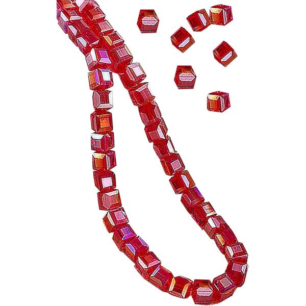 手芸 キューブ ビーズ 人工 水晶 透明 大人 子供 ネックレス ピアス キーホルダー リング デコ...