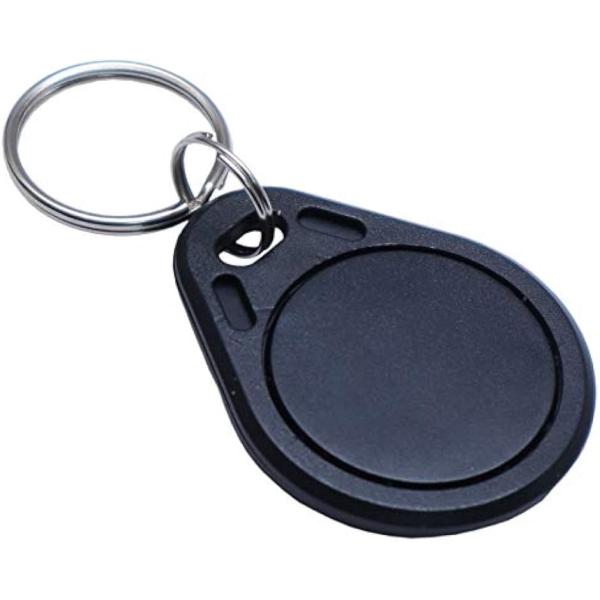 NFC NTAG215 キーホルダー 504バイト メモリー ブラック android amibo対...