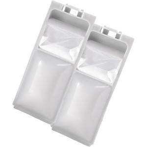 【互換品】 LINT-50 糸くずフィルター ハイアール jw-c55d JW-C55A 洗濯機糸くずフィルター (グレー, 2個)