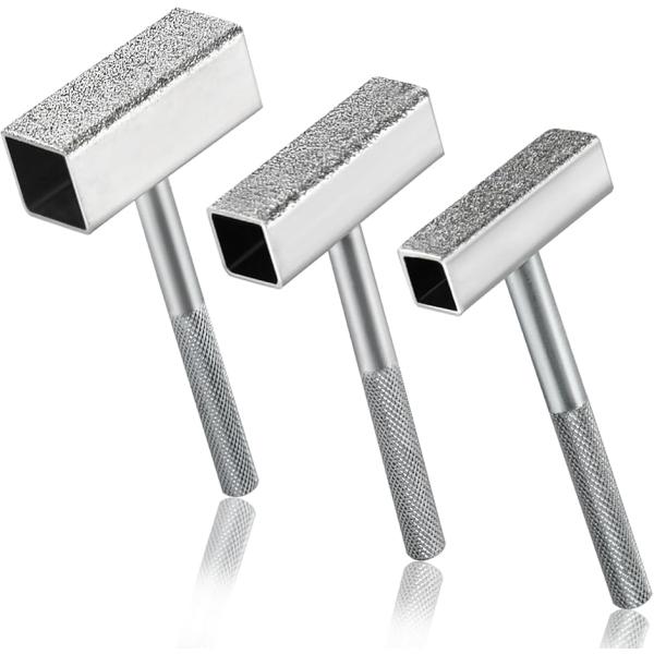 3個セット ダイヤモンドホイールドレッサー ダイヤモンド砥石ドレッサー T型 ベンチグラインダー 修...