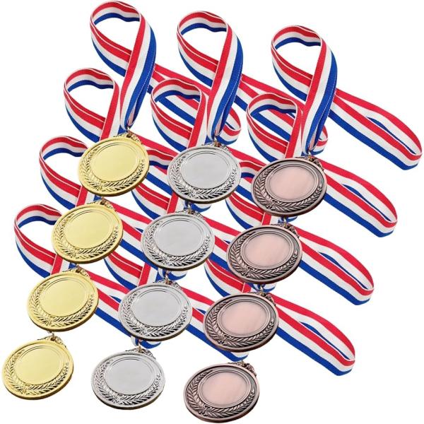 メダル 金メダル 銀メダル 銅メダル メダルセット 記念メダル 優勝 表彰式(金4 銀4 銅4 合計...