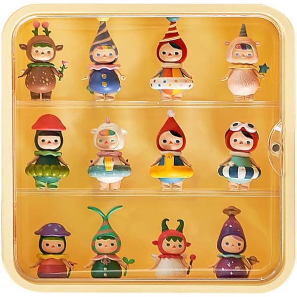 フィギュアケース コレクションケース 壁掛け アクリル おもちゃ コンパクト ソフビ ガチャガチャ ...