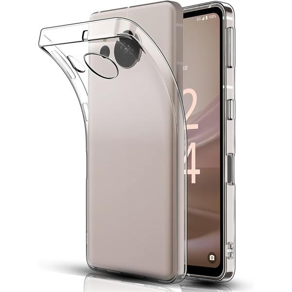 Sharp aquos R8/SH-52D/R8s用の ケース クリア カバー TPU 高透過率 耐...