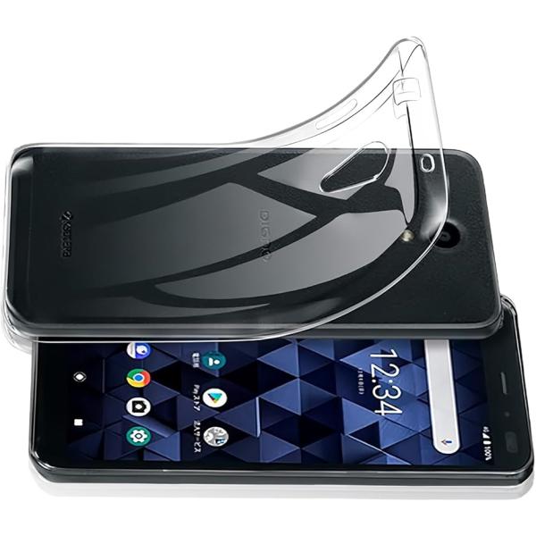 Kyocera Digno BX /901KC用の ケース クリア カバー TPU 高透過率 耐衝撃...