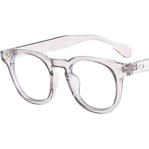 PCメガネ ケース付き ブルーライトカット クラシック ボストン レトロ ラウンド UVカット 紫外...