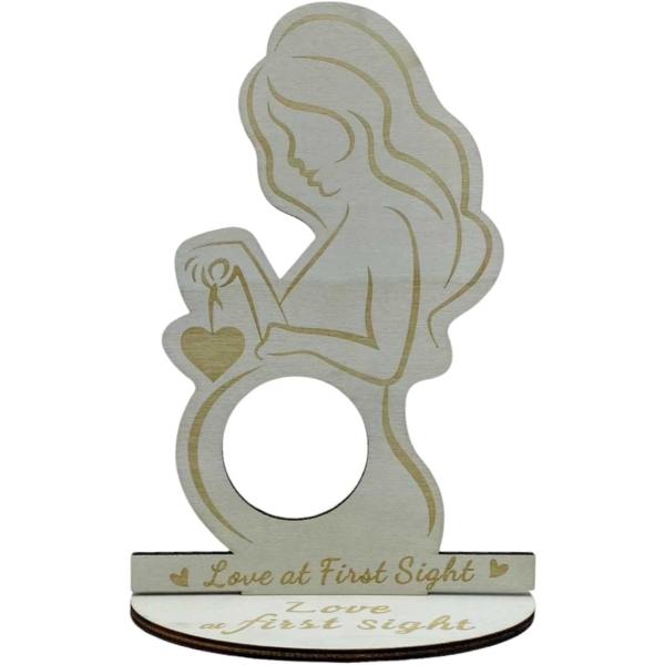 マタニティ フォトフレーム エコー写真 フォトスタンド 卓上 写真立て 記念 妊娠 出産 ベビー用 ...