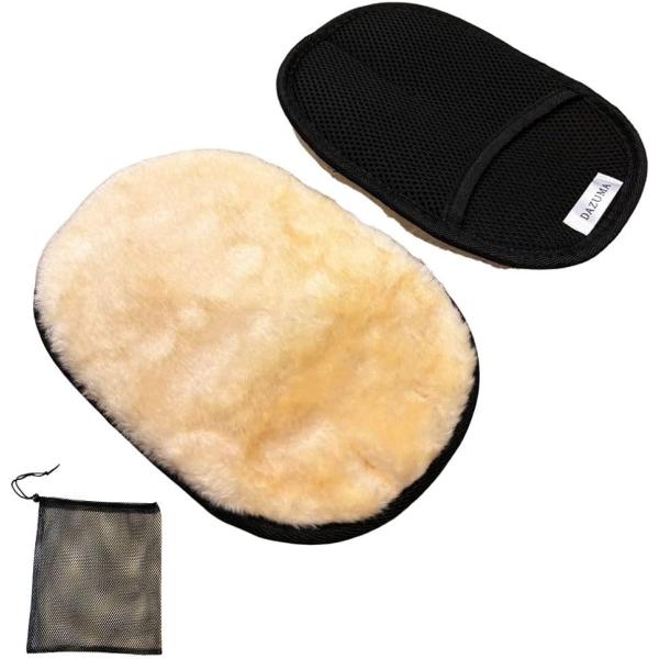 靴磨き ムートン グローブ クロス 仕上げ PRO 乾拭き 艶出し ツヤ出し 手入れ 高級羊毛 プロ...