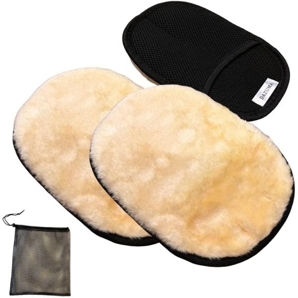 靴磨き ムートン グローブ クロス 仕上げ PRO 乾拭き 艶出し ツヤ出し 手入れ 高級羊毛 プロ...