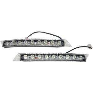 18LED ウインカー連動型 ユーロデイライト クリスタルレンズ仕様 キャンセラー内蔵