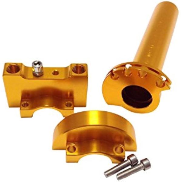 【互換品】 レスポンス良し。 ハイスロットル アルミ 汎用 CNC加工 軽いアクセル CB400 ゼ...