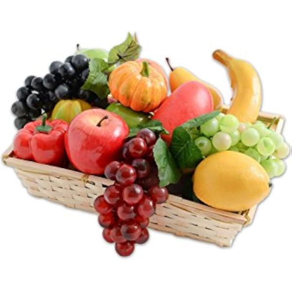 まるで本物 野菜 盛り合わせ フェイク イミテーション 食品サンプル オブジェ 置物 オーナメント ...