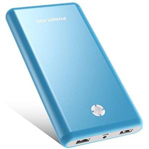 Pilot X7 20000mAh モバイル バッテリー 持ち運び充電器 大容量 PSE認証済 iOS Android(ブルー)