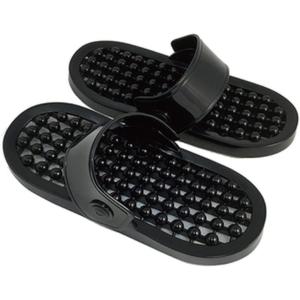 どちらからも履けちゃう。 ベランダ サンダル すぐに乾く DESSP001(ブラック,  レギュラー（23-25ｃｍ）)