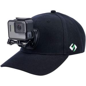 Gopro SJ4000コンパクトカメラ用野球帽子H1 Hero9/ 8/7/6/5/4 3+/3/2/ Hero5 MDM( 黒)｜horikku