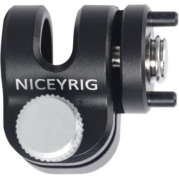 【互換品】Niceyrig 15mmロッドクランプ シングルロッドホルダークランプ 1/4&apos;&apos;-20...