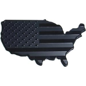 ステッカー 車 マット シール テープ 3D USA アメリカ 国旗 デカール アメリカン エンブレ...