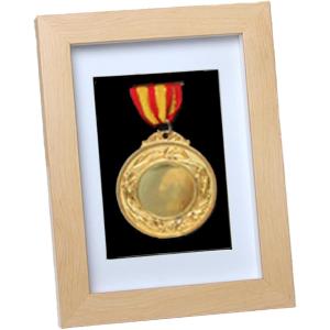 メダル ケース メダルディスプレイケース 収納 額縁 (ウッド) - 最安値・価格比較