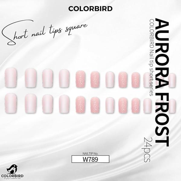 ネイルチップ ショート 24枚 付け爪 短め 可愛い バレリーナ スクエア(ピンク,  ショート)