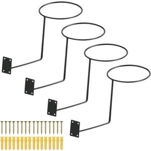 ヘルメット ホルダー ハンガー 壁掛け 傷付き防止 収納 ネジ付属 ディスプレイ 自転車 ロード バイク キャップ 帽子 4個セット