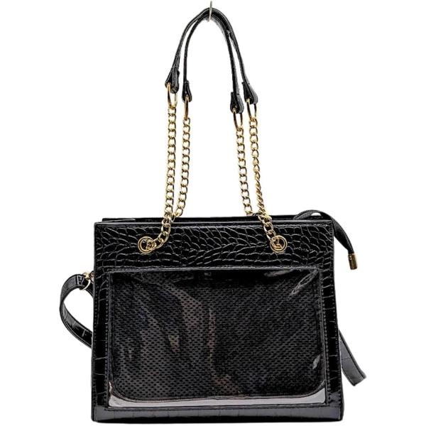 痛バッグ ショルダー 小さめ トート ミニ 2WAY クロコ柄 トートバッグ ショルダーバッグ 人気...