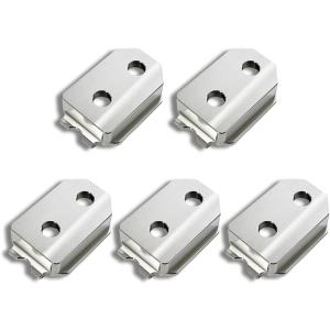 互換品】自作や改造に。ワンタッチ工具ホルダー用オス金具ステンレス