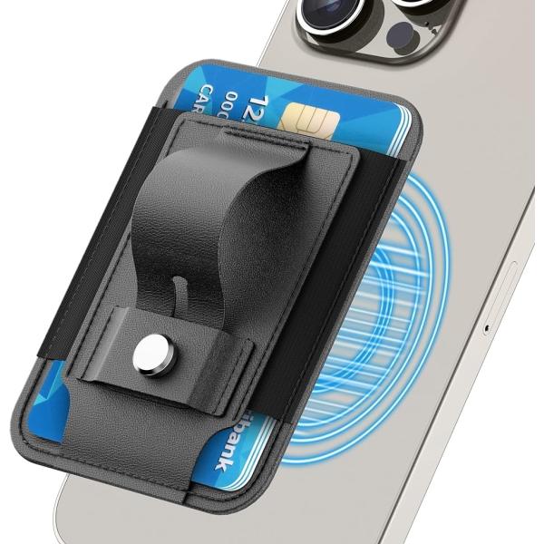5枚収納 MagSafe クレジットカードケース カードポケット ウォレット カード収納 強力磁石 ...
