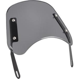 バイク風防 ウインドシールド 汎用スクリーン ハンドルバー固定式