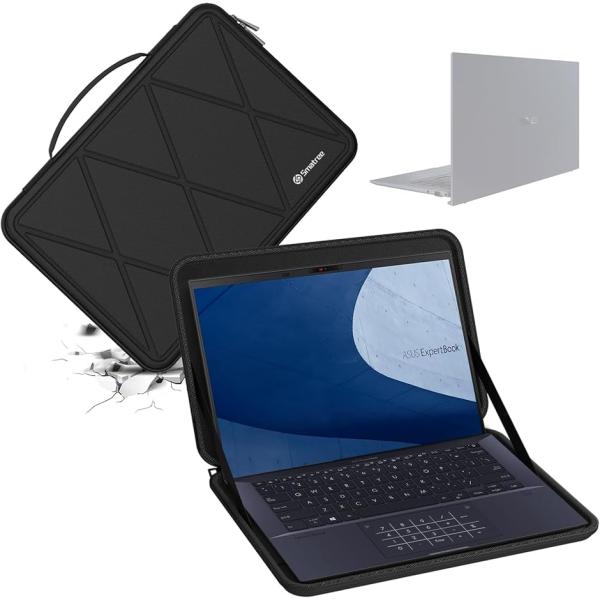 【互換品】 ハードEVA保護スリーブケース B9 MDM(Black-For ASUS 14インチ,...