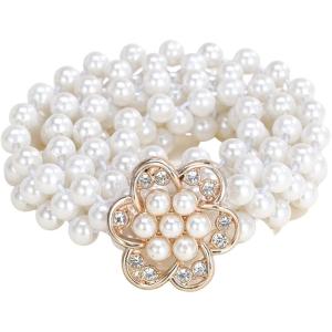 パールベルト サッシュベルト レディース ゴムベ...の商品画像