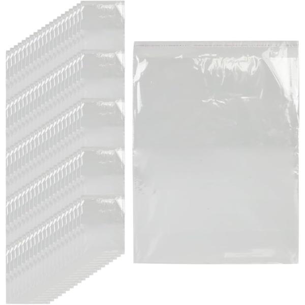 ラッピングOPP袋 透明 テープ付き 通気穴 梱包資材 商品発送 フリマアプリ 100枚セット 35...