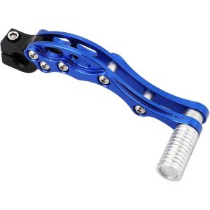【互換品】キックペダル アルミ 汎用 ズーマー ジョーカー ドレスアップ スタイリッシュ(ブルー)