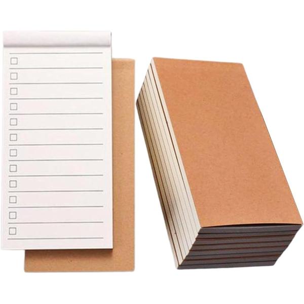 ToDoリスト 10冊 セット やることリスト スケジュール タスク 管理 7cm x 14cm( ...