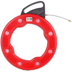 K1121A] ケーブルリール 5mm x 100m 通線 入線工具 電設工事 電気工事