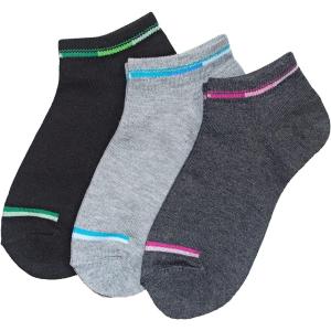 レディースソックス 靴下 23-25cm 同色 2足セット 日本製クルー