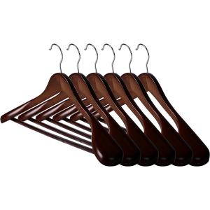 ナカタハンガー AUT-05 (460mm) 大きめ  マーズブラウン NAKATA HANGER（ナカタハンガー） AUT-05：w460/大きめメンズスーツ