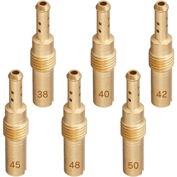 パイロットジェットセット ケーヒンパイロットジェット バイク用 社外 汎用 (#38-#50-6PC...