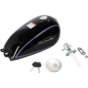 互換品】 ガソリンタンク 9L タンクキャップ フューエル コック キー