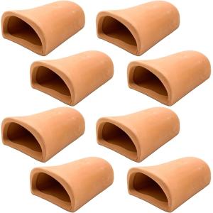 産卵筒 陶器 熱帯魚 プレコ エビ 白砂 サンゴ トンネル シェルター