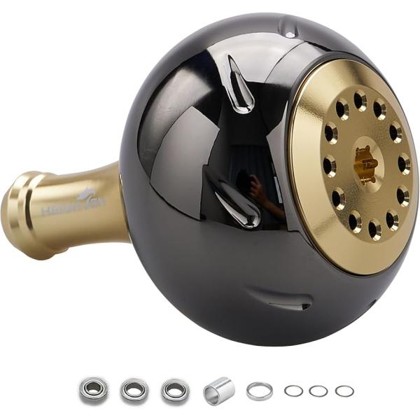 45mm パワー リール ハンドル ノブ 4色 シマノ Shimano Bタイプ ダイワ Daiwa...