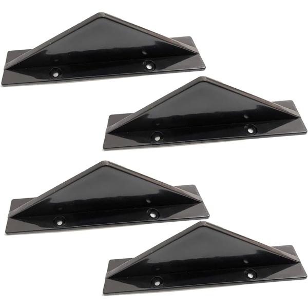 リアディフューザー 汎用 車 軽 フィン シャトル スポイラー シャークフィン 4個 カーボン YM...