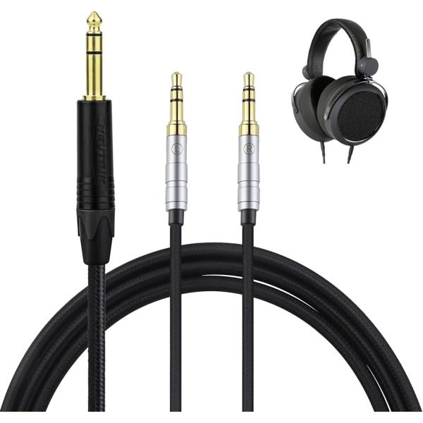 TC3.5 ヘッドホンケーブル リケーブル イヤホン・ヘッドホン用 SONY用 Hifiman用 O...