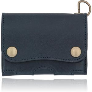 トラッカーウォレット ショート 本革 三つ折り財布 栃木レザー メンズ