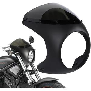 互換品】バイク カフェ レーサー フロント カウル ロケット ビキニ